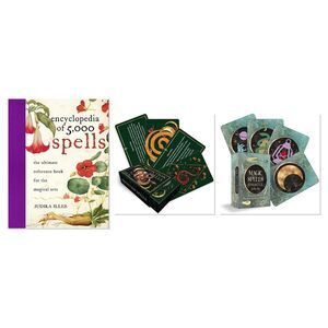 Judika Illes Spell Magic 3-Book Collection - Encyclopedia & Oracle Cards